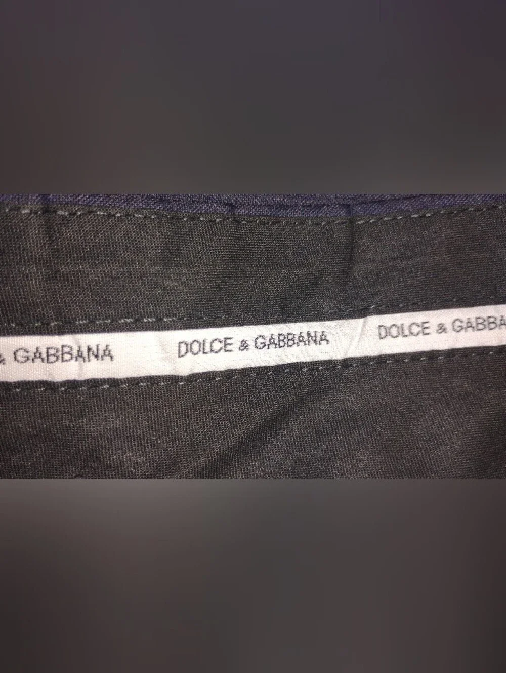 DOLCE & GABBANA WOOL SUIT